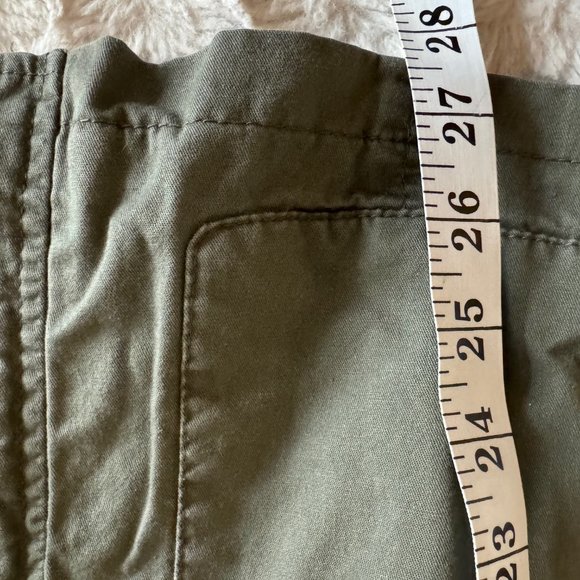 Hooded Khaki Green Women's 1X field jacket embroidery sleeve Large - Picture 8 of 8